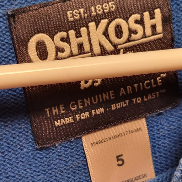 Polar Bear Sweater Osh Kosh " loud" Roar - Picture 4 of 7